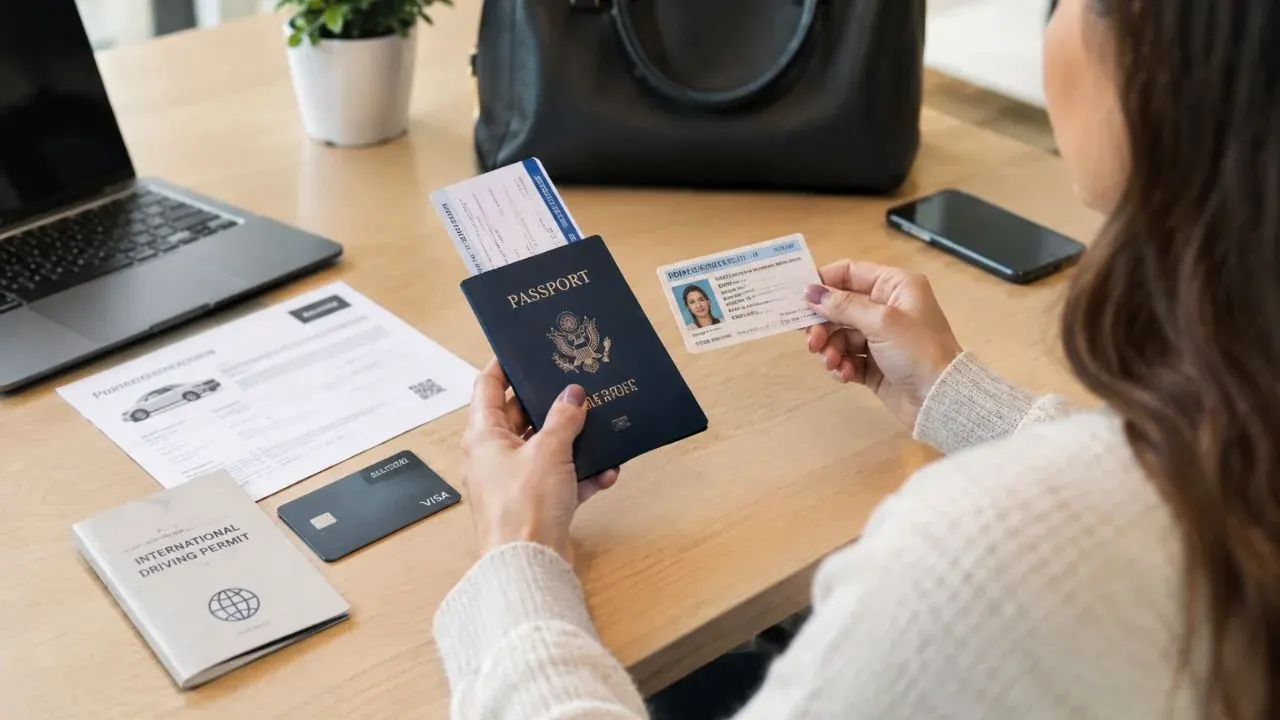 Documents required for no-deposit car rentals