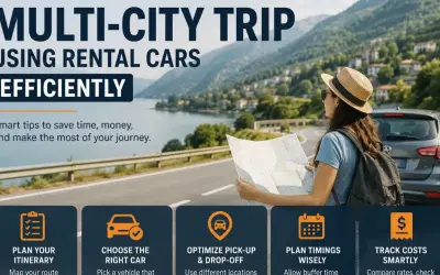 How to Plan a Multi-City Trip Using Rental Cars Efficiently